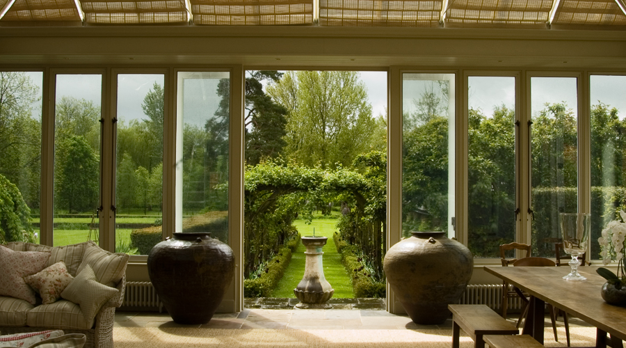 conservatory view 