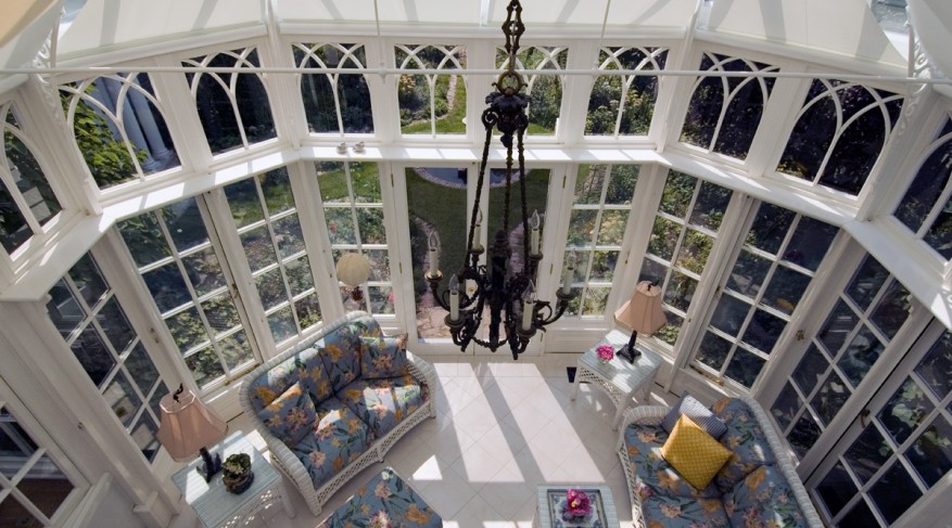 interior bay end conservatory