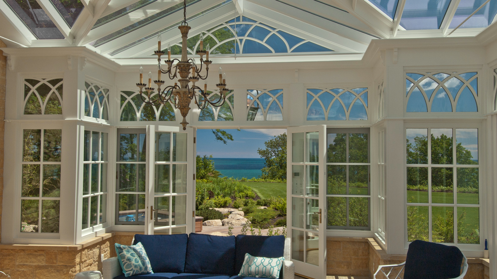 conservatory with a view