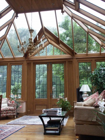 interior glass roof