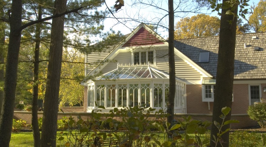wide bay-end conservatory
